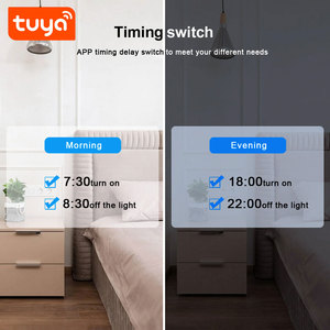 Interrupteur mural intelligent de haute qualité, sans neutre requis, compatible <span class=keywords><strong>Alexa</strong></span> Google Home, panneau de commande tactile Wi-Fi pour éclairage PST-TY-E2 - Product Image 6