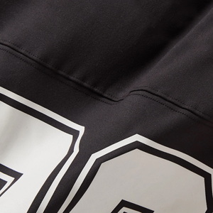 เสื้อยืดกีฬาแนวสตรีทสไตล์วินเทจสำหรับผู้ชายเสื้อครอปรัดรูปสำหรับบ็อกซี่ฟิตเสื้อตาข่ายกันรอยยับ - Product Image 6