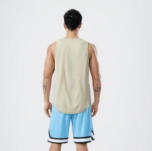 Débardeur de sport pour homme, surdimensionné, respirant, à séchage rapide, sans manches, en maille, avec logo personnalisé, décontracté, pour la musculation et la salle de sport - Product Image 4