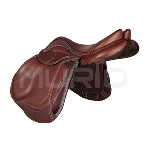 Selle de dressage anglaise personnalisée de qualité supérieure, confortable, en cuir véritable, produits d'équitation anglaise en provenance d'Inde - Product Image 3