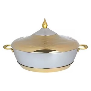 Olla de Acero Inoxidable de la Mejor Calidad, Olla Caliente de Acero Inoxidable con Tapa de Metal para Servir Alimentos - Product Image 4