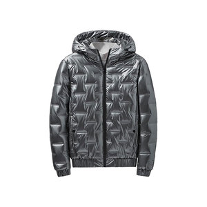 Chaquetas de burbujas de invierno de alta calidad logotipo personalizado precio barato chaqueta de burbujas para los hombres - Product Image 3