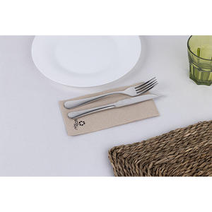 Serviettes pliées Eco Nature 24x40cm 1/6 Point-to-Point 1200 pièces B2B - Product Image 1