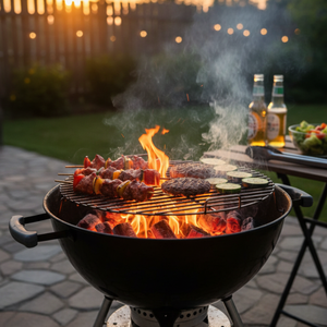 Charbon de coco de qualité supérieure sans fumée pour barbecue, restaurants, combustible industriel - Écologique, longue durée de combustion - Product Image 1