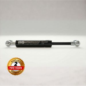 Vérin à gaz cylindrique en acier peint noir 18mm-8mm 550mm 21.65in 50N-800N MotionStruts pour hayon de voiture et trappe de bateau Fabriqué en Turquie - Product Image 1