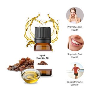 Vente en gros 100% résine d'huile essentielle de myrrhe pure approvisionnement en vrac de haute qualité avec étiquetage privé disponible - Product Image 3
