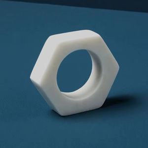 Anneau de serviette en marbre de grande qualité à prix raisonnable, design luxueux, pour la décoration de table haut de gamme, créant une présentation de table raffinée - Product Image 1