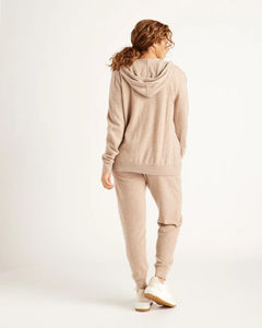Wholesale New Arrivals Quality Cotton <b>Polyester</b> <b>Hoodie</b> Plain Solid Colour Zipper <b>Hoodie</b> for Women Cotton, Korean - Product Image 3