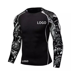 GAF Rush <b>Guard</b> Vest Surf Shirt Rush <b>Guard</b> Sun Protection Clothing <b>Men's</b> Compression Shirts <b>Rash</b> <b>Guard</b> <b>Men</b> Rashguards - Product Image 4