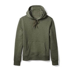 Sweats à capuche surdimensionnés unis brodés pour hommes bon marché vierge unisexe pulls à capuche pour hommes - Product Image 1