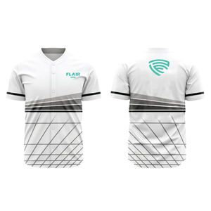 Personalizable transpirable béisbol Jersey camisa de moda sublimación estilo personalizado al por mayor juego conjunto - Product Image 2