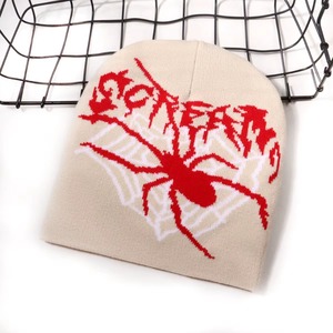 Gorro de punto personalizado Jacquard con logotipo bordado, gorro de invierno de punto acrílico, gorro de sublimación de punto ajustado - Product Image 1