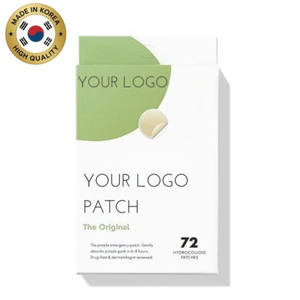 Parche de punto de acné hidrocoloide invisible Etiqueta Privada embalaje personalizado suministro al por mayor - Product Image 1
