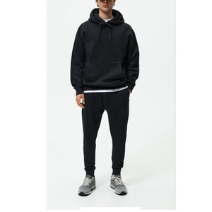 Sudadera con Capucha 100% Algodón para Hombre, Sudadera con Capucha Holgada con Hombros Caídos, Logotipo Personalizado, Sudadera Extra Grande para Hombre, Exportación - Product Image 5