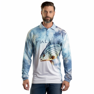 เสื้อยืดผู้ชายแขนยาวยุทธวิธีแขนยาวสีเทา, เสื้อยืดกีฬา - Product Image 5