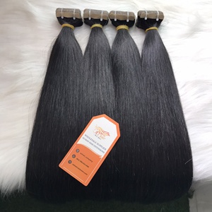 Extensiones de cabello con cinta doble dibujada europea, cabello Remy vietnamita de alta calidad, precio al por mayor - Product Image 2