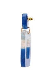 Conception à la mode résine boucle d'oreille charme filles et femmes utilisent Top qualité résine époxy matériel boucle d'oreille pour le prix bas - Product Image 5