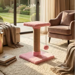 ต้นไม้แมวคุณภาพสูง Amistar Fluffy Classic Jute Cat Tree Paradise สำหรับแมวทุกขนาด - Product Image 6