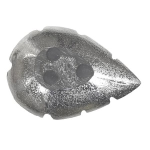 Plateau décoratif en forme de feuille d'aluminium enduit de couleur argent plateau de service en métal fait à la main pièce maîtresse bol décor à la maison - Product Image 5