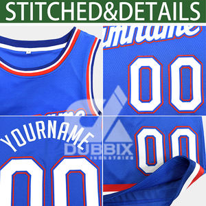Maillots de basket-ball sans manches personnalisés avec impression par sublimation, respirants, à séchage rapide, antibactériens, pour adultes, vêtements d'équipe - Product Image 5