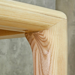 Scandinavian Design <b>Extendable</b> Solid Ash <b>Wood</b> <b>Dining</b> <b>Table</b> Set-BA68187 - Product Image 6