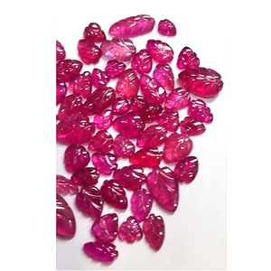 106 Uds Bangkok rubí relleno de vidrio 6mm a 18mm hoja tallada 220 Cts lote Iroc ventas alta calidad piedras preciosas sueltas hojas de rubí US $257 - Product Image 4