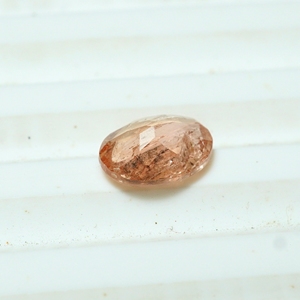 Piedra preciosa suelta de corte ovalado facetado de topacio imperial Rosa natural para la fabricación de joyas - Product Image 2