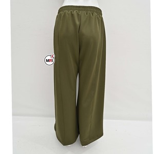 Oversized Flared Track Pants Sweat <b>Trousers</b> Track Wide Leg Women Baggy Flared Mid-<b>weight</b> knit 100 percent polyester men's pants - Product Image 2