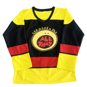 Ensemble d'uniformes de maillot de hockey sur glace personnalisés directs d'usine avec impression de nom et de numéro adaptée aux équipes professionnelles et amateurs - Product Image 1
