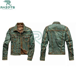 Veste en jean streetwear la plus vendue, détails boutonnés, effet vintage délavé, coupe classique, unisexe, 100% coton, prix d'usine - Product Image 6