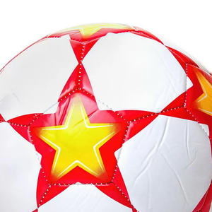 Ballon de football de taille personnalisée 2026, 5 PU, durable, rebondissant, thermosoudé et cousu à la machine, vente en gros, OEM - Product Image 5