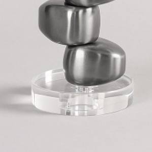 Brûleur d'encens Bakhoor moderne en acier inoxydable avec design sculpté et base en acrylique, design arabe pour la maison du Golfe et l'usage au Moyen-Orient - Product Image 4