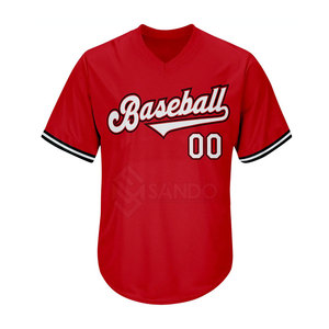 Camisetas de Béisbol Personalizadas para Hombre, 100% Poliéster, Transpirables, de Secado Rápido, al Mejor Precio al por Mayor - Product Image 1