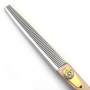 Nuevo Kit de tijeras profesionales personalizadas para el cuidado de mascotas, tijeras de adelgazamiento, acero inoxidable 440C de 7,5 pulgadas - Product Image 4