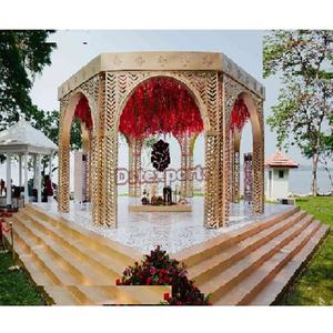 Al Aire Libre indio boda fusión Metal Mandap espléndido Metal Mandap para pareja boda maravilloso Metal Mandap para matrimonio - Product Image 1