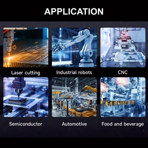 StellarSpace Three-<strong>Phase</strong> AC Servo <strong>Motor</strong> with Drive <strong>Controller</strong> <strong>1</strong> kW 220V ROHS Certified High Inertia - Product Image 6