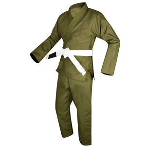 Uniformes de Karate Personalizados al por Mayor, Conjuntos Transpirables de Secado Rápido de Spandex/Poliéster para Entrenamiento de Artes Marciales, Unisex para Adultos - Product Image 1