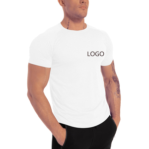 T-shirts vierges élégants à manches courtes et col en O 100% coton pour hommes avec caractéristiques de séchage rapide et de respiration - Product Image 5