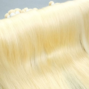 Blonde VRAC Cheveux Humains Vietnamiens Traitement Russe Technique Slave Vierge Texture Soyeuse Douce Prêt À Expédier Export Usine - Product Image 6