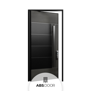 Puerta de Seguridad de Acero Inoxidable de Lujo ABSDOOR MAXORA, Puerta Moderna para Baño, Artesanía Turca, Aislamiento Térmico, Villas - Product Image 2