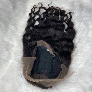 Venta al por mayor Venta caliente 13x4 Cuerpo ondulado Frontal Pelucas Color negro Remy Vietnamita Extensiones de cabello humano - Product Image 5