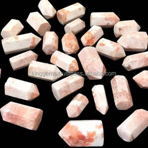 หอคอยสโคเลไซท์สีชมพูคริสตัลหายากธรรมชาติสำหรับบ้านเช่า - Product Image 6