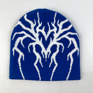 Soft Cotton Knit <b>Beanie</b> Hat for Men Women, Breathable Lightweight <b>Slouchy</b> Cap, Stylish Daily Wear and Street Fashion Look - Product Image 4