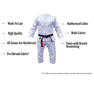 Uniforme de Jiu-Jitsu Brasileño de Alta Calidad Hecho en Pakistán, Uniforme de Jiu-Jitsu Brasileño de Primera Calidad en Oferta Online - Product Image 2