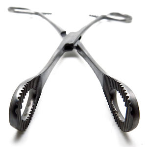 Pince de maintien d'éponge droite et courbe/pince d'habillage/pince éponge bas prix 10.5 pince droite - Product Image 6