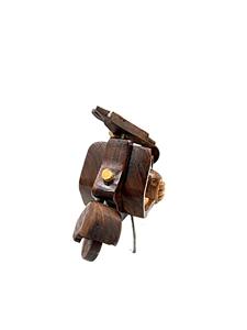 Modèle de scooter en bois artisanal 10 pouces, scooter vintage en bois pur, objet de décoration pour la maison et le bureau - Product Image 4