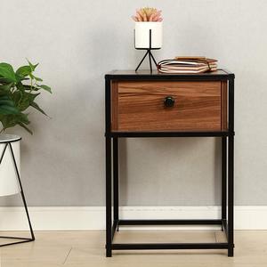 100% Natural Wooden Bedside <b>Table</b> Vintage Style Reclaimed Wood Bedside <b>Table</b> Available at Reasonable Price - Product Image 6