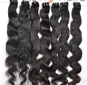 Extensiones de cabello Remy indio alineado con cutícula virgen cruda Ondas profundas sueltas naturales Estilo vietnamita inspirado Paquetes sin procesar - Product Image 6