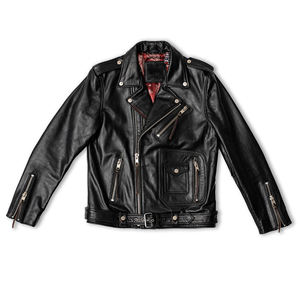 แจ็กเก็ตระบายอากาศได้ดีแบบคลาสสิกของผู้หญิงแจ็กเก็ตหนังแกะแท้สำหรับฤดูหนาวออกแบบได้ตามต้องการ - Product Image 5