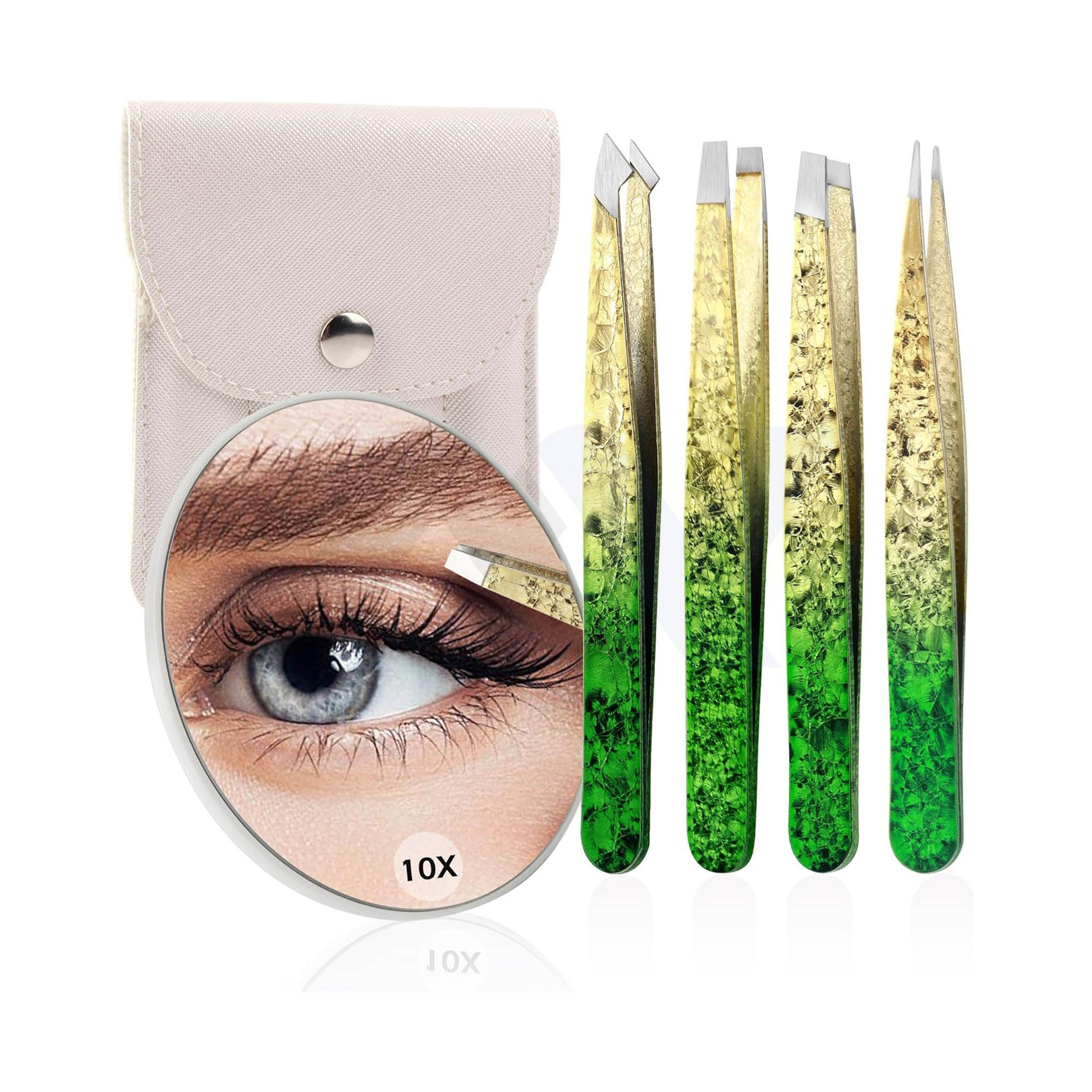 สีเขียวทอง